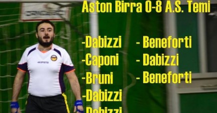 Aston Birra 0-8 A.S. Temi: le pagelle