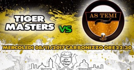 1° Giornata, Tiger Masters vs La Degna Tana-A.S. Temi: i convocati